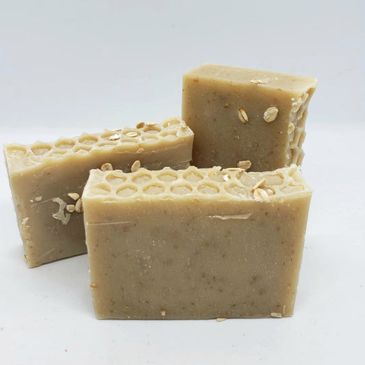 Oatmeal & Honey Moisturizing Shea Butter Soap Bar