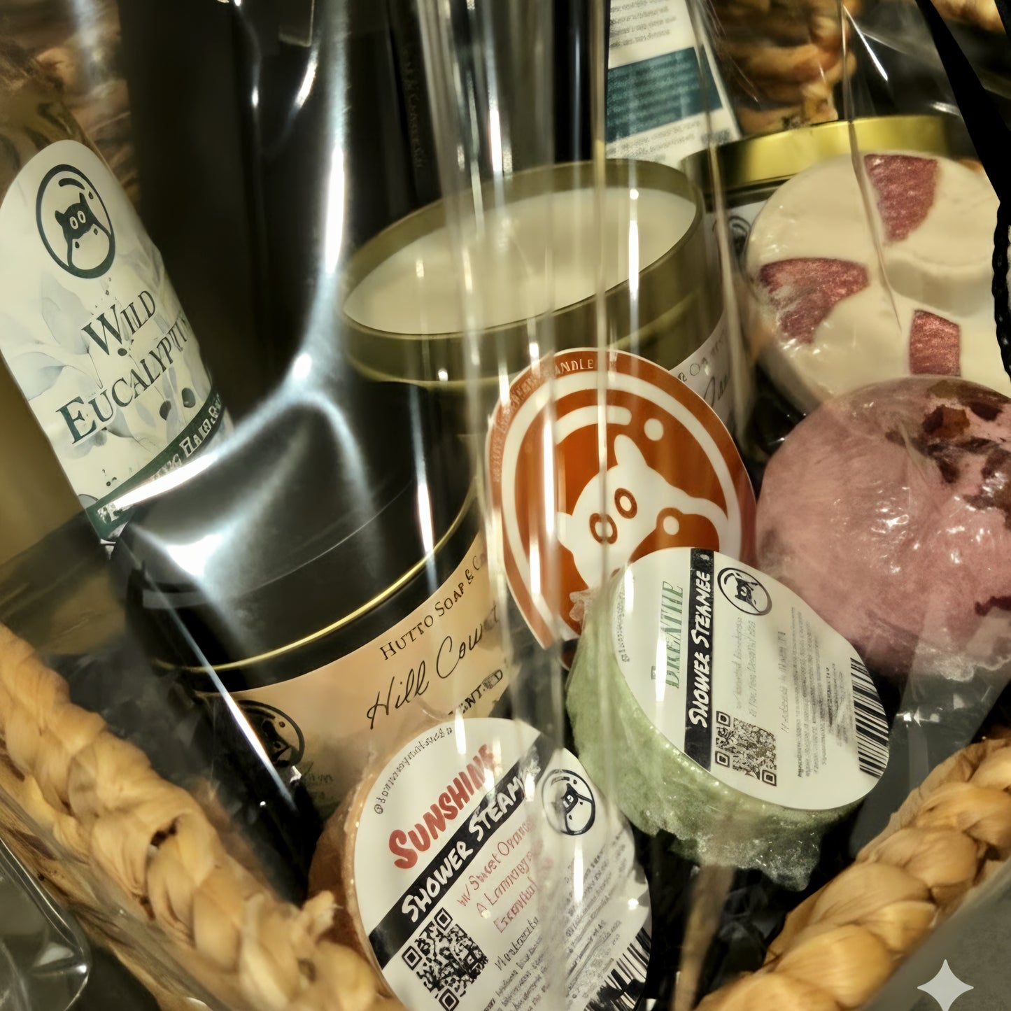 Handmade Gift Basket – Candles, Soaps & Self-Care Essentials