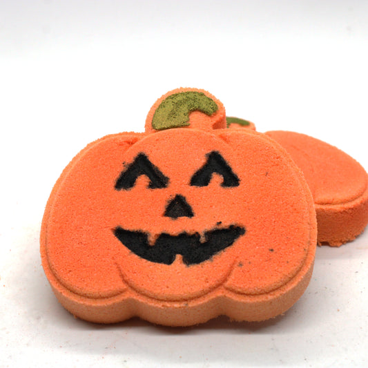 Jack-o'-Lantern Pumpkin Bath Bomb