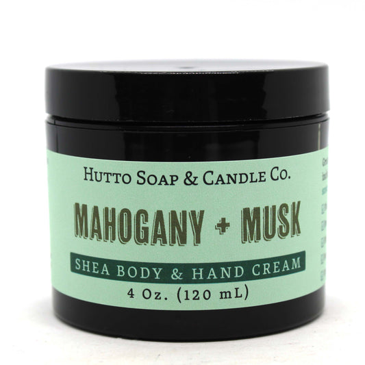 Mahogany and Musk Shea Body & Hand Cream