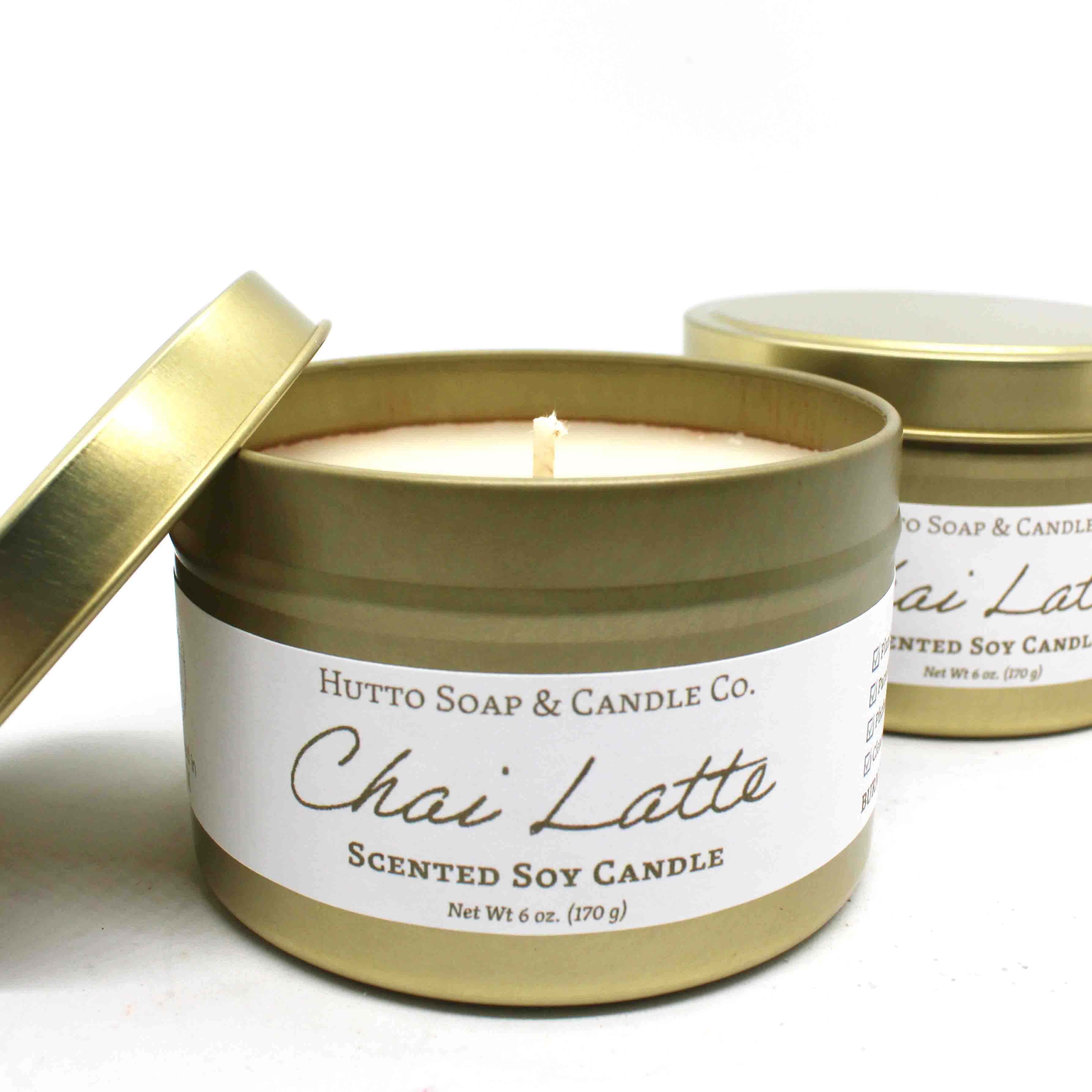 Chai Tea Scented Soy Candle