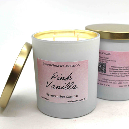 Pink Vanilla Candle