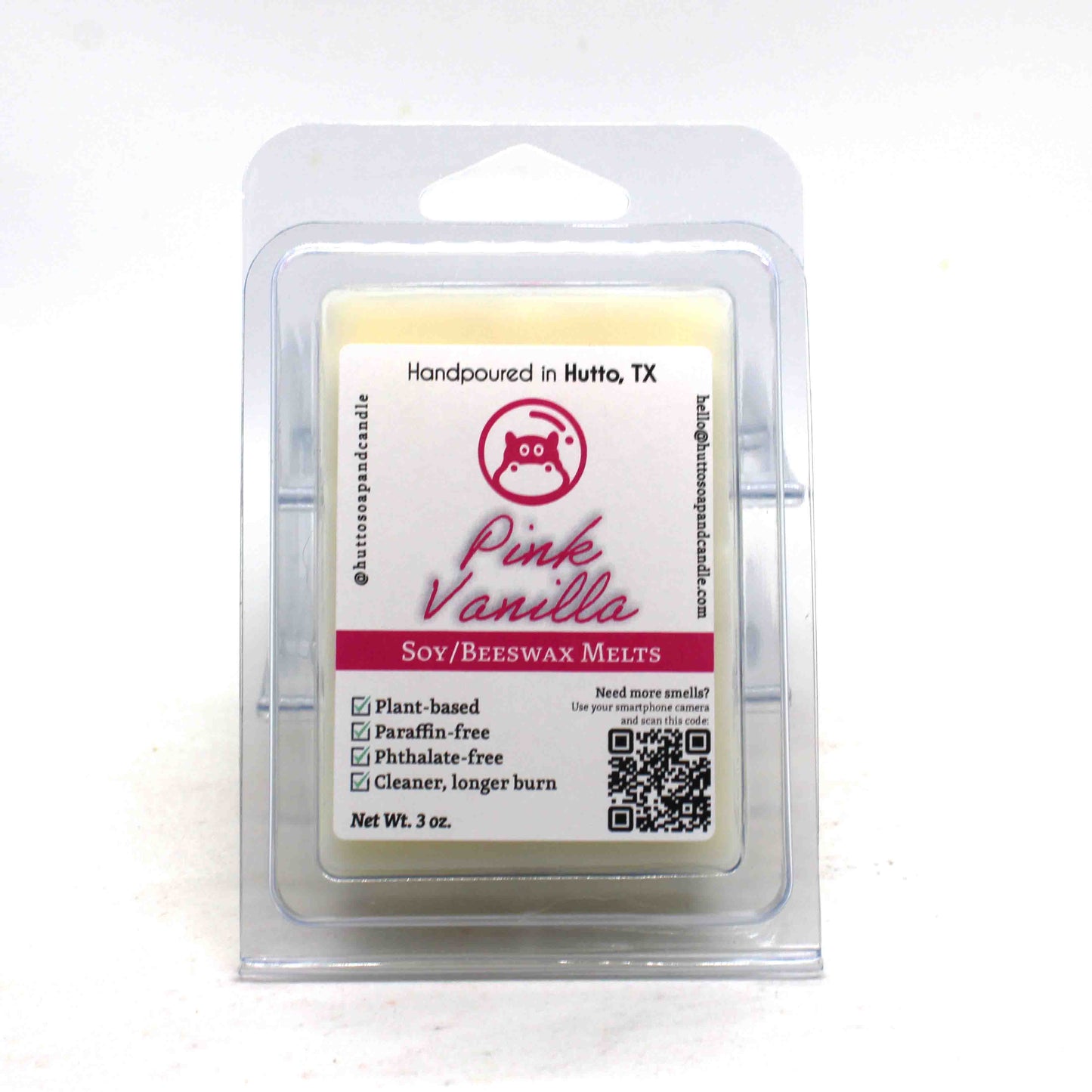 Pink Vanilla Wax Melts