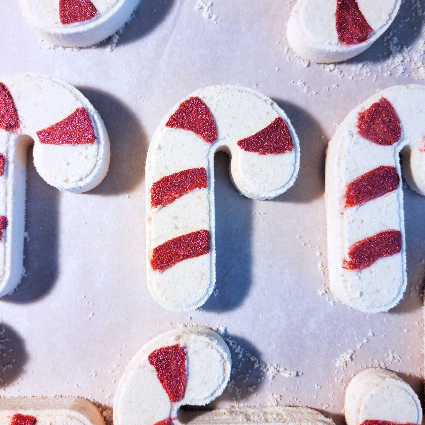 Candy Cane Bath Bomb