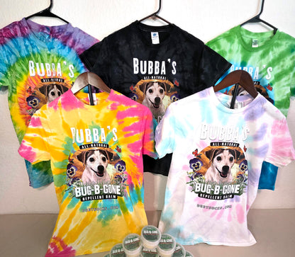 Bubba's Bug-B-Gone Tie-Dye Tee