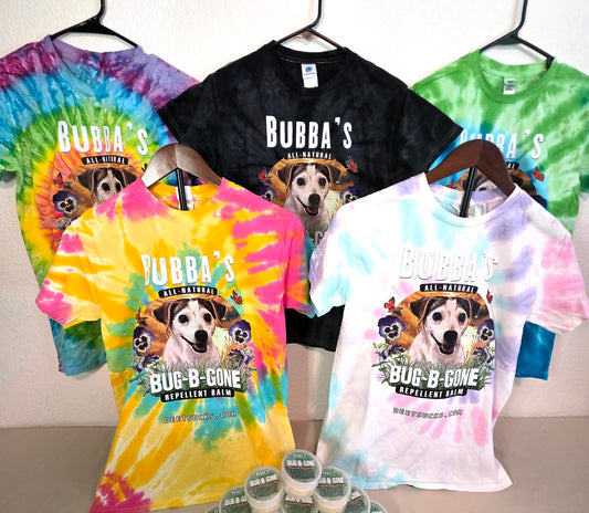 Bubba's Bug-B-Gone Tie-Dye Tee