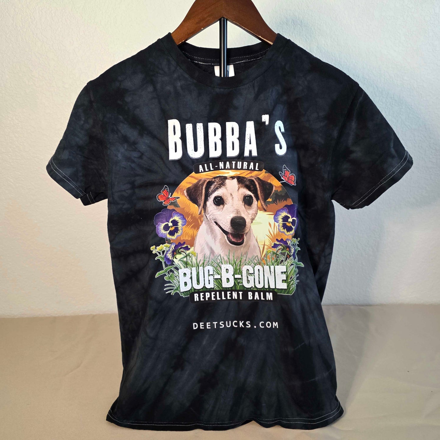 Bubba's Bug-B-Gone Tie-Dye Tee