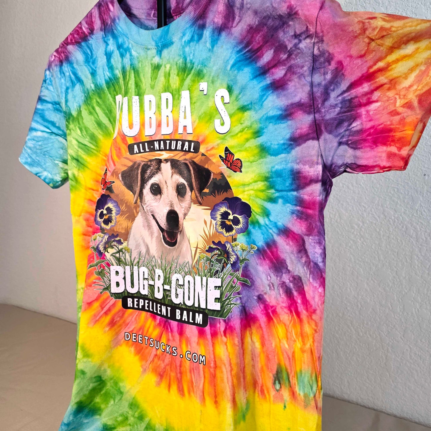 Bubba's Bug-B-Gone Tie-Dye Tee