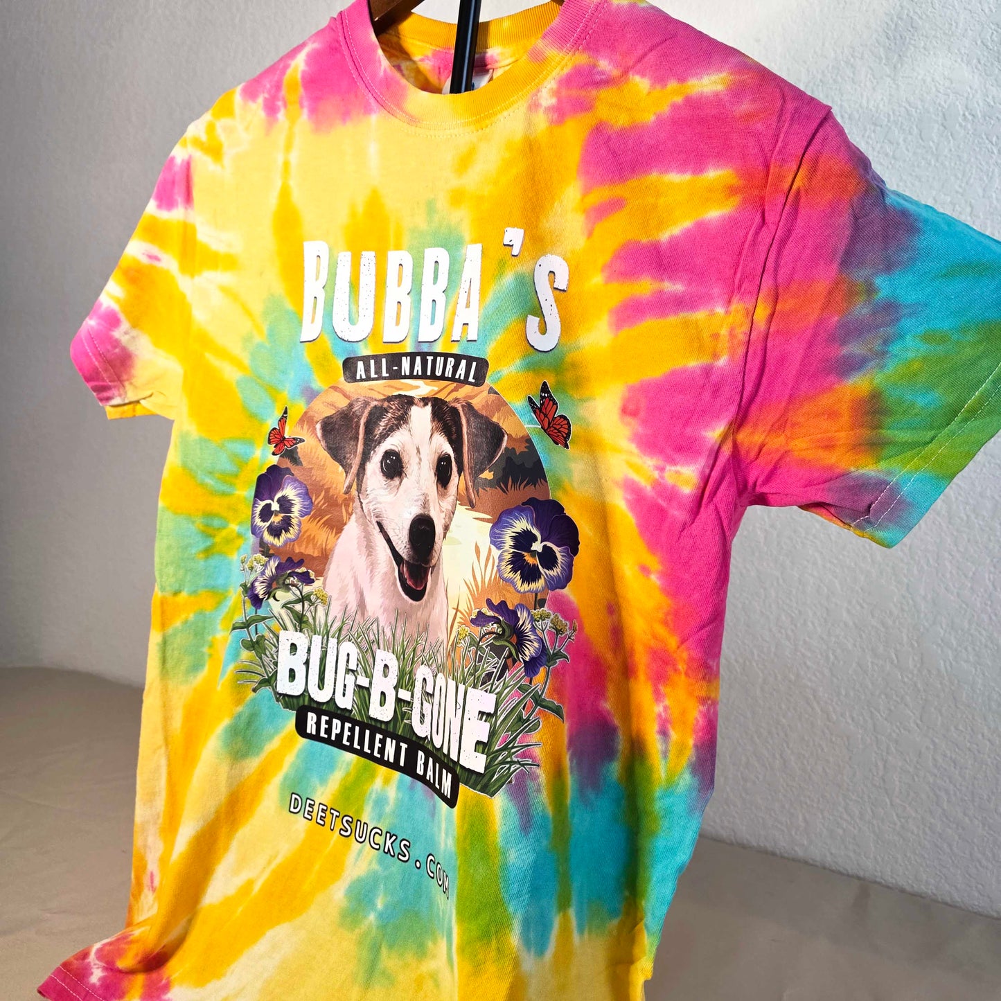 Bubba's Bug-B-Gone Tie-Dye Tee