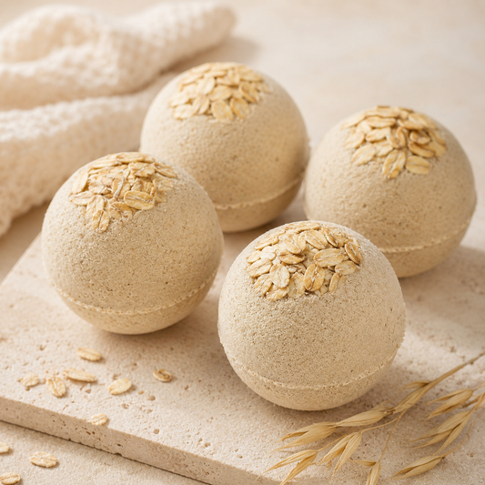 Soothing Oats Bath Bomb