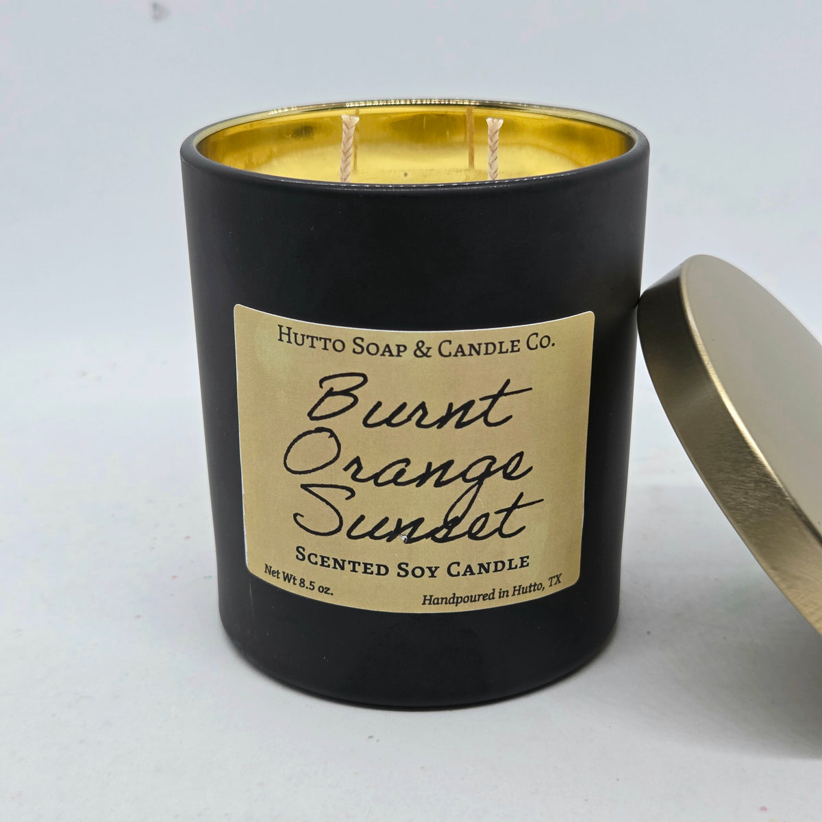 Burnt Orange Sunset Candle