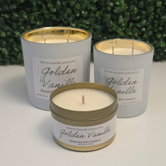 Golden Vanille Candle