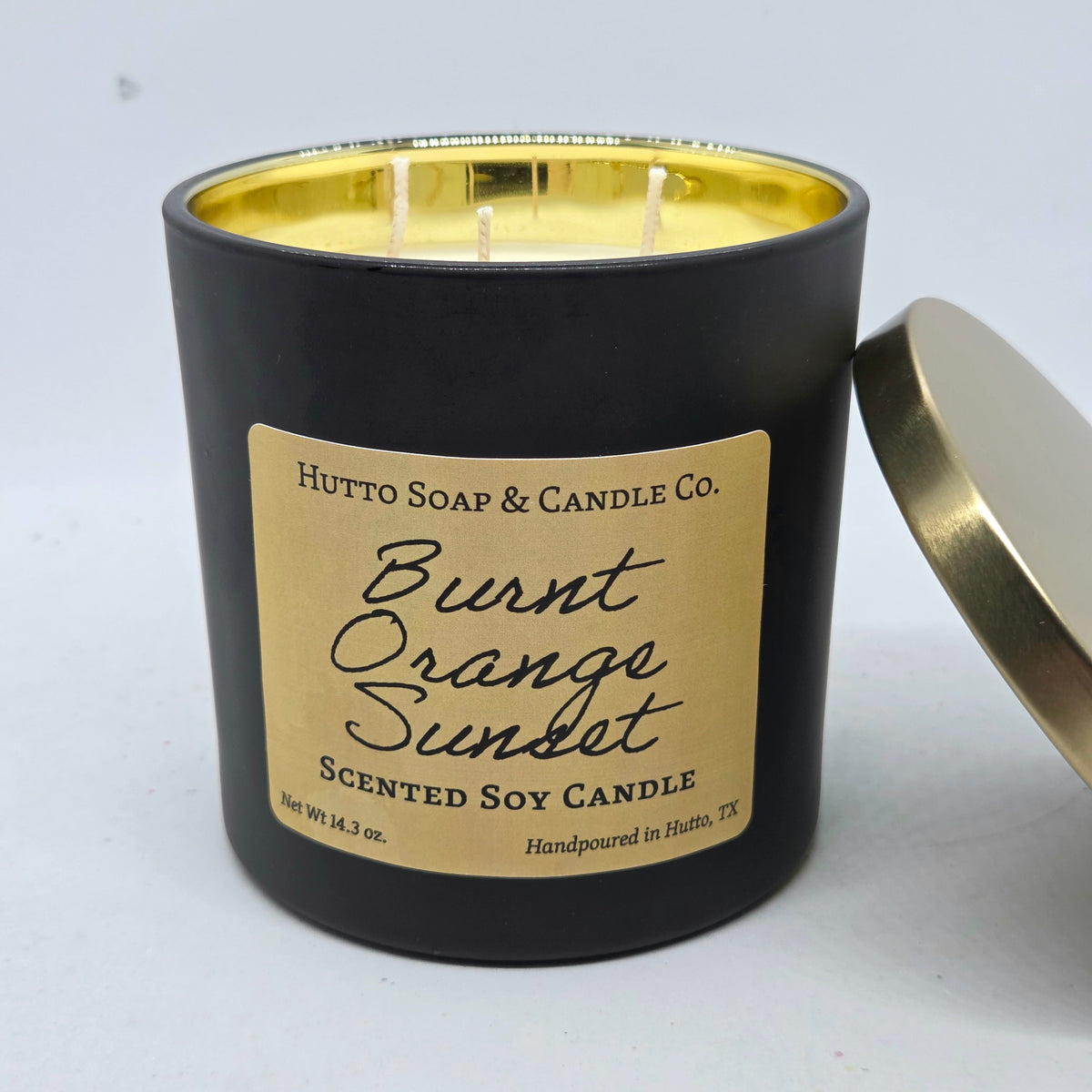 Burnt Orange Sunset Candle