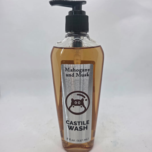 Mahogany and Musk All-Over Castile Wash