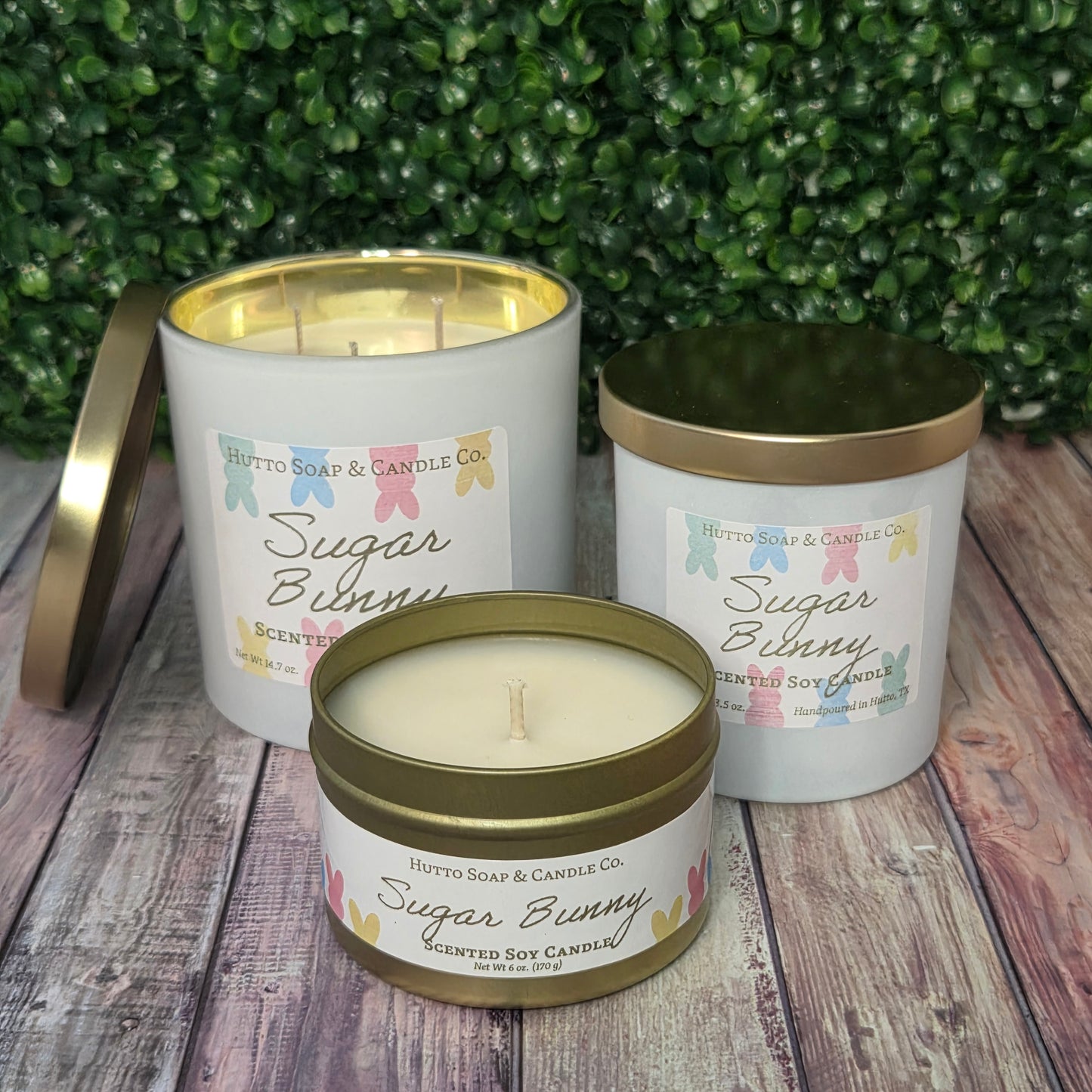 Sugar Bunny Candle