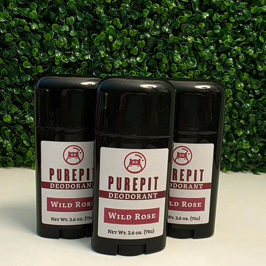 Wild Rose PurePit Natural Deodorant