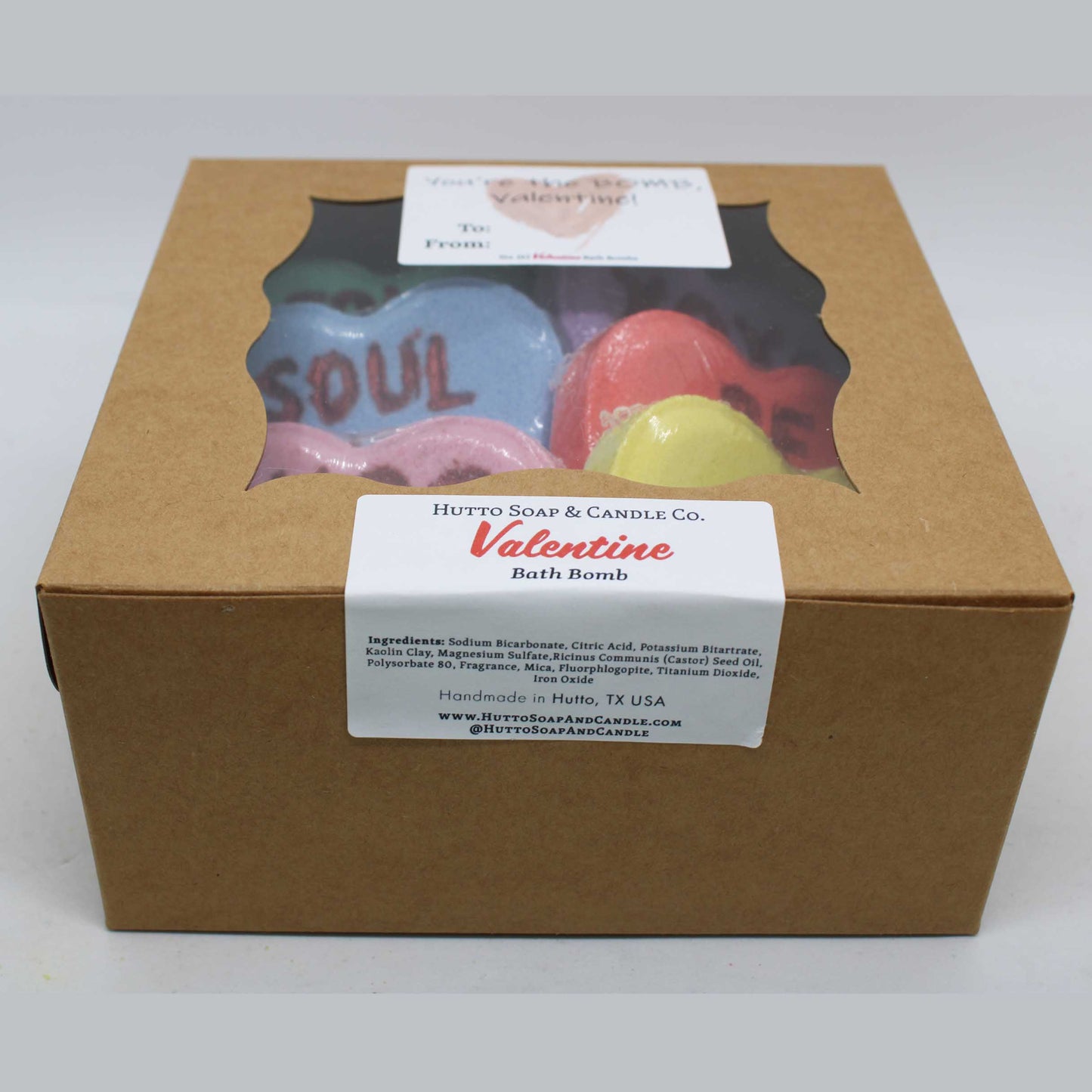 Valentine Bath Bomb Gift Box