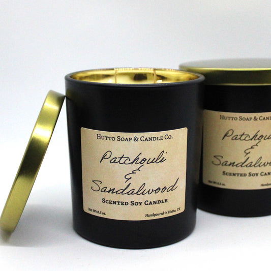 Patchouli and Sandalwood Candle