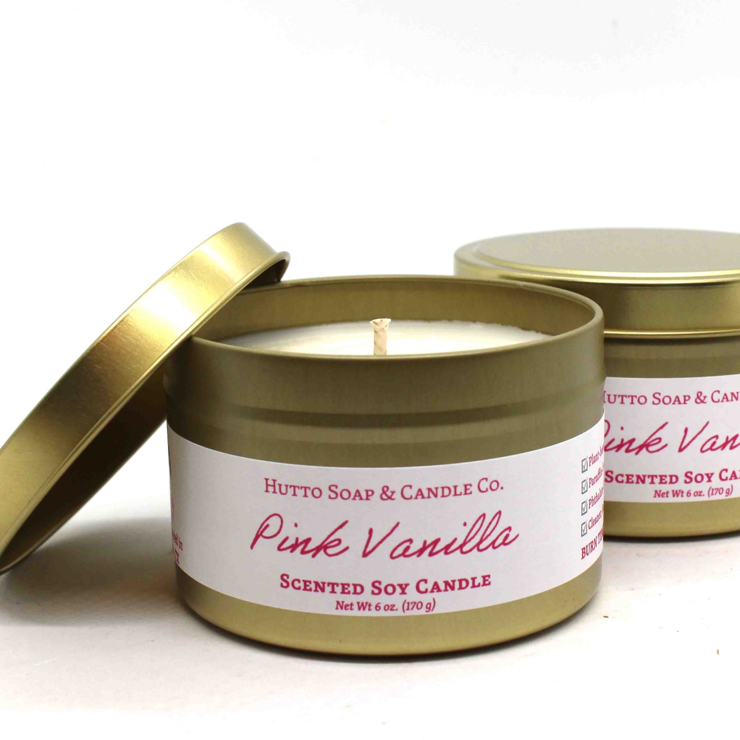 Pink Vanilla Candle