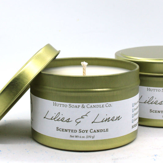 Lilies & Linen Candle